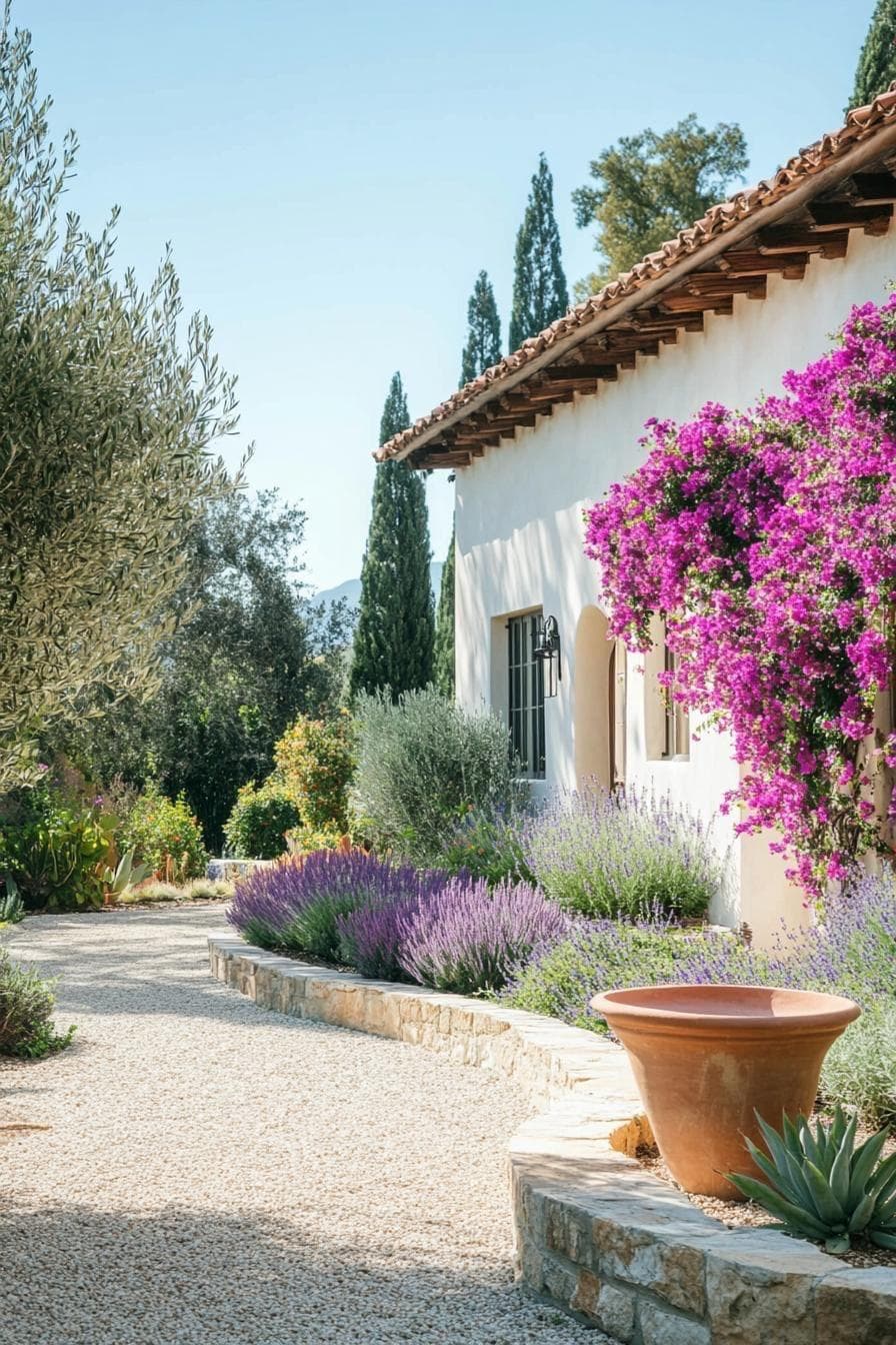 Entretien jardin méditerranéen à Opio